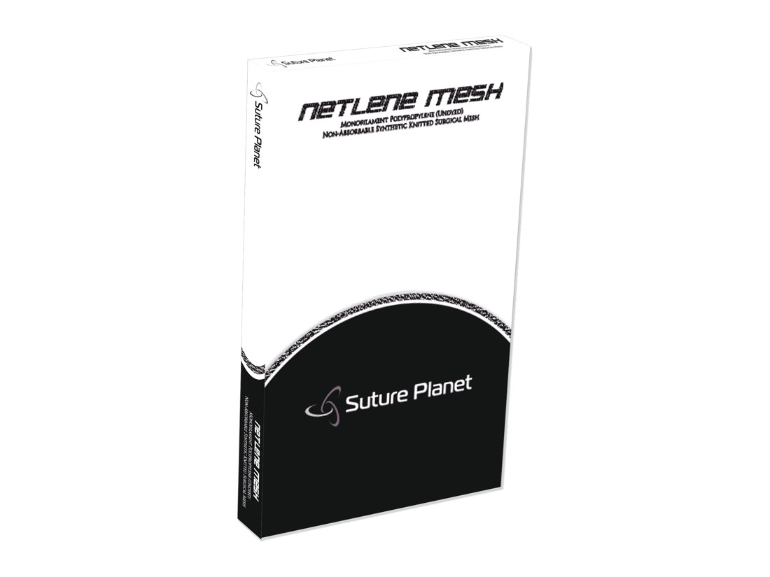 Netex Mesh Polyester–Polyethylene Composite Mesh surgical suture — Suture Planet