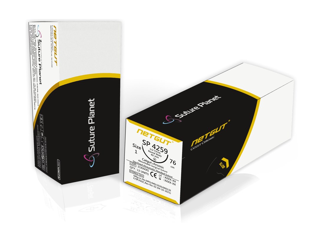 Netgut Catgut — Plain & Chromic surgical suture — Suture Planet
