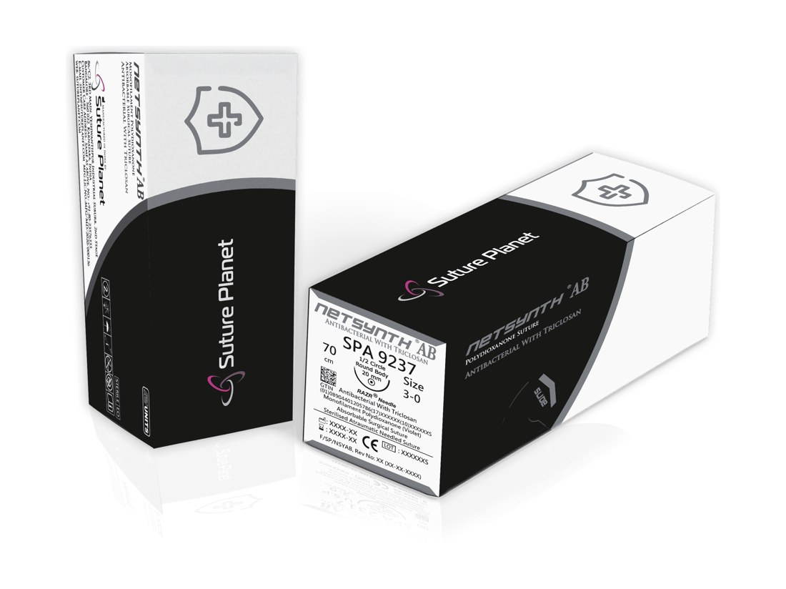 Netsynth AB Polydioxanone + Triclosan